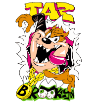 Taz Brooklyn Mania Vector