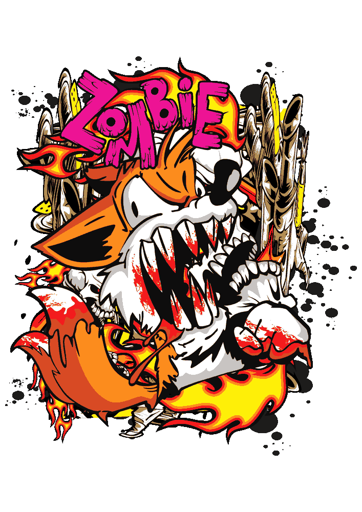 Zombie Cartoon Mashup